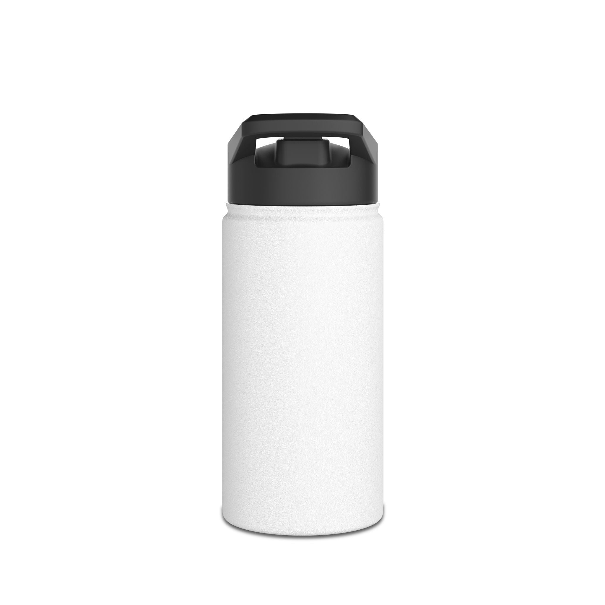 Sun & Moon Celestial Stainless Steel Water Bottle — Black Line Art